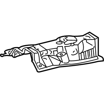 Toyota 57805-12100 Seat Belt Reinforcement