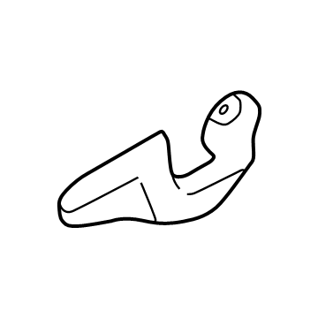 SU003-09770 Toyota Adjust Lever, Driver Side Illustration 1 of 1