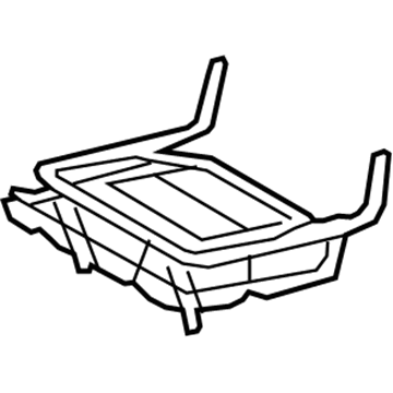 71650-0E080 Toyota Spring Assembly, Passenger Side Illustration 1 of 1