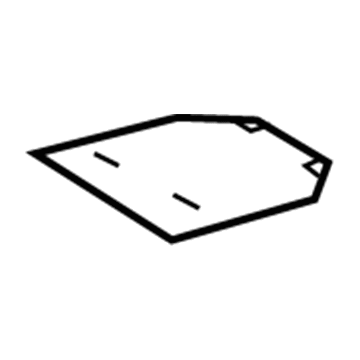 79081-0E060 Toyota Cover, Rear Inner Illustration 1 of 1