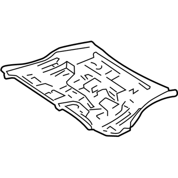Toyota 58211-07070 Center Floor Pan