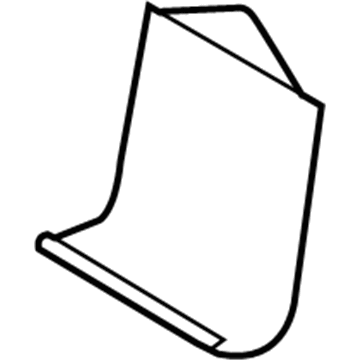 Toyota 71077-0C360-B0 Cover