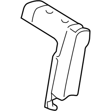 Toyota 71651-0C161 Seat Back Pad