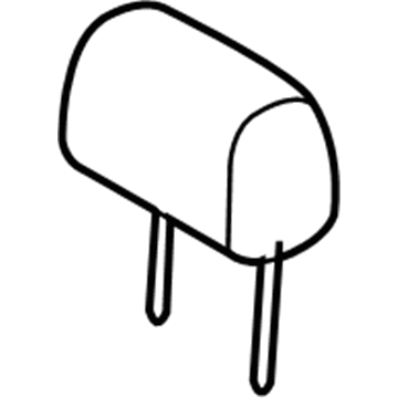 Toyota 71940-0C401-B0 Headrest