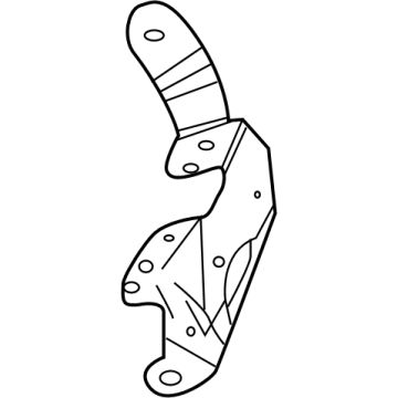 Toyota 89668-06370 ECM Rear Bracket