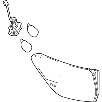 Toyota 81550-0E100 Combination Lamp Assembly