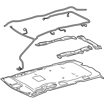 Toyota 63310-0A908-E0 Headliner