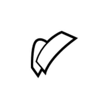 Toyota 53866-06020 Cowl Vent Panel Seal