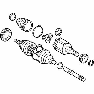 Toyota 43410-AK010 Axle Assembly