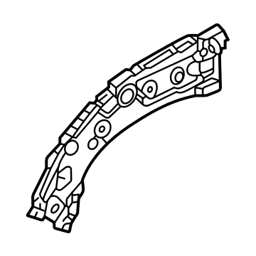 Toyota 53733-0E070 Rail Reinforcement