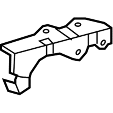 74401-12010 Toyota Mount Bracket Illustration 1 of 1