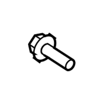 91673-J0818 Toyota Battery Holder Bolt Illustration 1 of 1