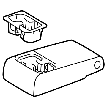 Toyota 72830-35290-C5 Armrest Assembly