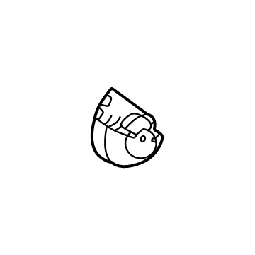 Toyota 71875-60310 Adjust Cover