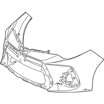 Toyota Corolla Bumper Cover - 52119-03908