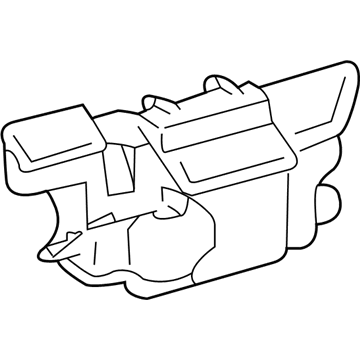 87220-52020 Toyota Air Duct Illustration 1 of 1