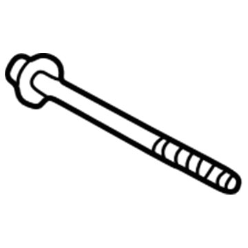 45831-52010 Toyota Upper Bracket Lock Bolt Illustration 1 of 1