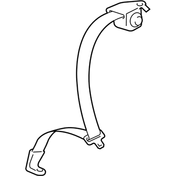 Toyota 73360-47031-B0 Belt & Retractor