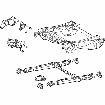Toyota 72010-35200 Cushion Frame