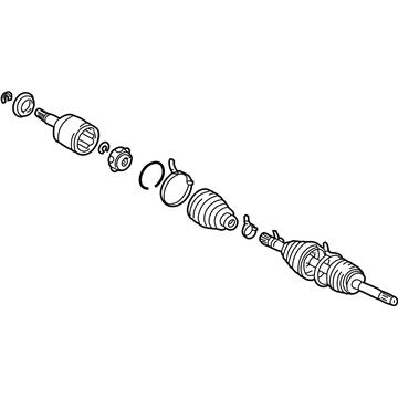 Toyota Land Cruiser Axle Shaft - 43430-60071
