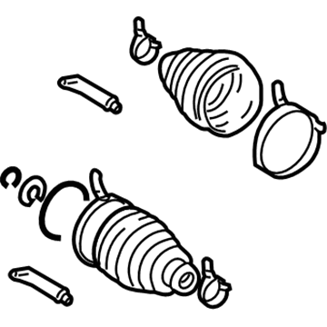 Toyota 04427-60093 Boots