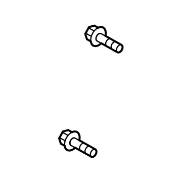 Toyota 90015-AA602 Lower Guide Mount Bolt