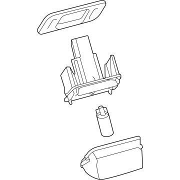 Toyota 81270-06031 License Lamp Assembly