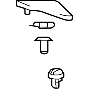 Toyota 75056-47010 Finish Molding