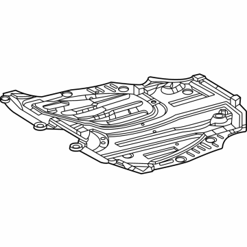 Toyota 51420-08031 Under Cover