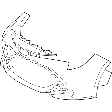 Toyota 52119-1A964 Bumper Cover