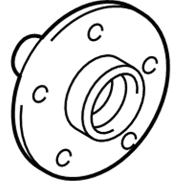 Toyota 43502-32070 Front Hub