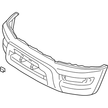 Toyota 52119-42999 Bumper Cover