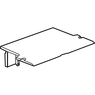 58410-35010-B0 Toyota Cargo Cover Illustration 1 of 1