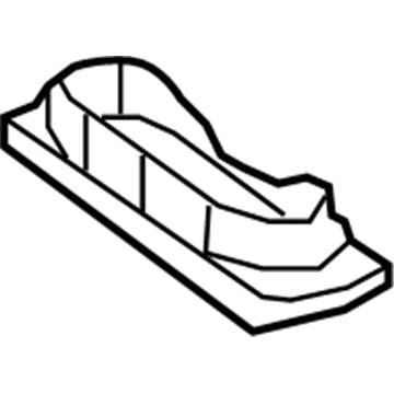 81360-30050-B0 Toyota Reading Lamp Assy, Gray Illustration 1 of 1