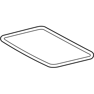 63318-06020-B0 Toyota Opening Trim, Gray Illustration 1 of 1