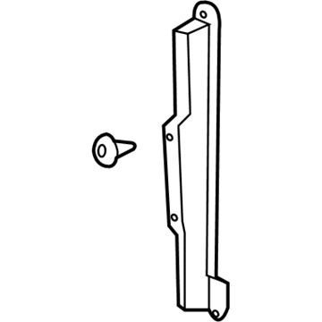 53828-35070 Toyota Protector, Driver Side Illustration 1 of 1