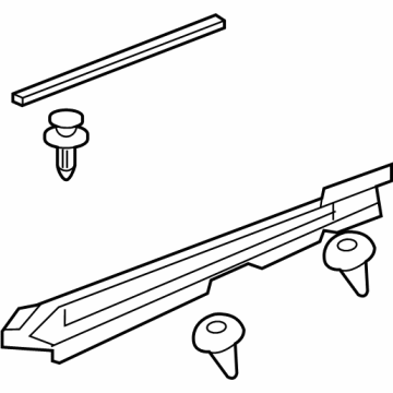 Toyota 53807-35120 Filler Assembly