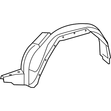 Toyota Wheelhouse - 53876-35150