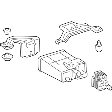 Toyota 77740-06180 Vapor Canister