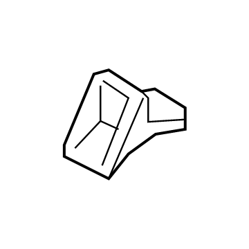 Toyota 52527-02110 Inner Grille Retainer