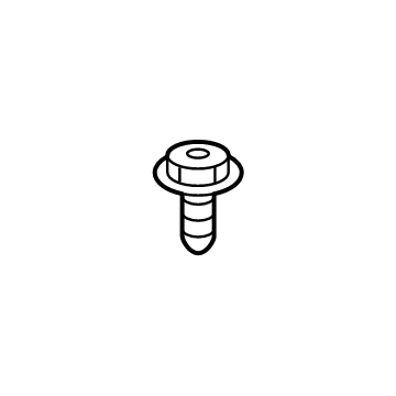 Toyota 90167-50063 Inner Grille Screw