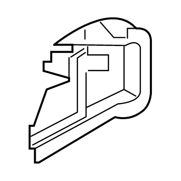 Toyota 16562-37050 Grille Seal