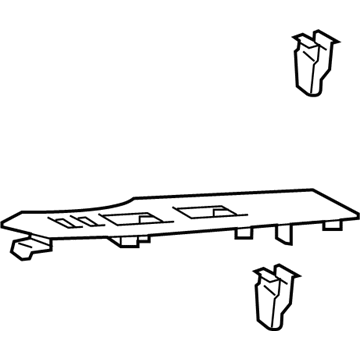 Toyota 74232-12A70-C0 Switch Panel