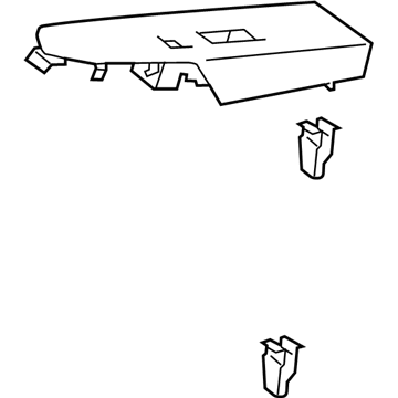 Toyota 74231-12C80-C0 Switch Panel