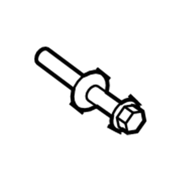 45897-42010 Toyota Bolt, Tilt Steering Pawl Set Illustration 1 of 1