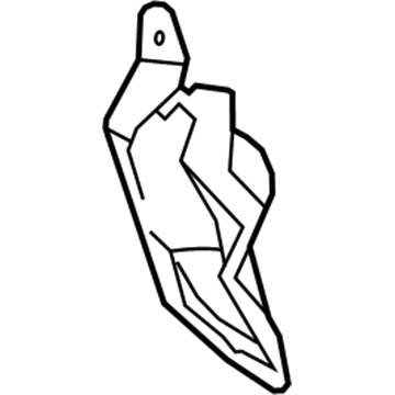 45259-12070 Toyota Hole Cover, Inner Illustration 1 of 1