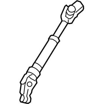 45260-12630 Toyota Intermediate Shaft, Upper Illustration 1 of 1
