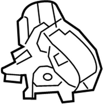 45280-42130 Toyota Lock Actuator, Upper Illustration 1 of 1