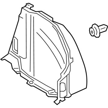 Toyota 64730-12550-C0 Side Trim Panel