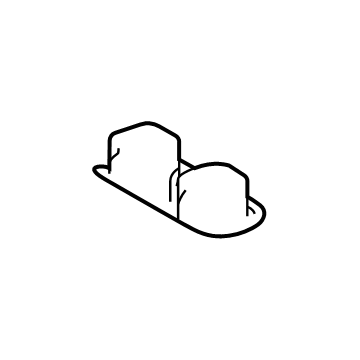 Toyota 51225-60040 Hole Cover